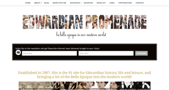 Desktop Screenshot of edwardianpromenade.com